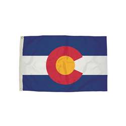 3X5 Nylon Colorado Flag Heading & Grommets, FZ-2052051