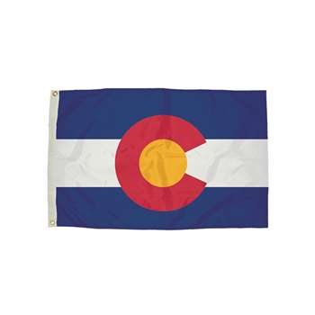 3X5 Nylon Colorado Flag Heading & Grommets, FZ-2052051