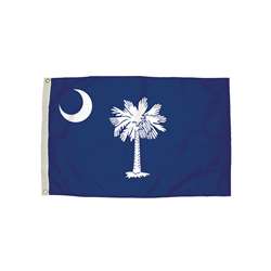 3X5 Nylon South Carolina Flag Heading & Grommets, FZ-2392051