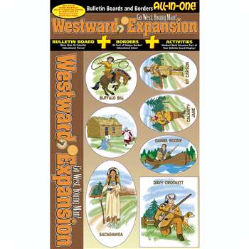 Westward Expansion All-In-One Bulletin Board Set By Gallopade