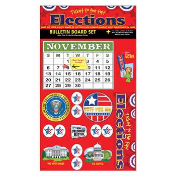 Elections Bulletin Board Set, GALBBBELEBUL