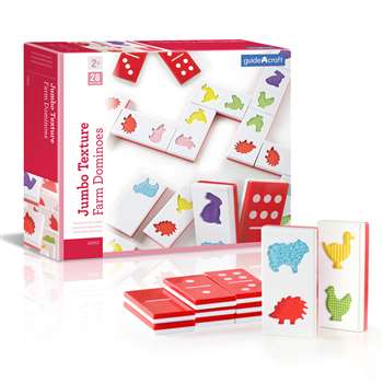 Jumbo Texture Dominoes, GD-5055