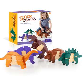 Block Mates Dinosaurs By Guidecraft Usa