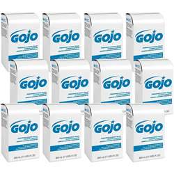 GOJO&reg; Premium Lotion Hand Soap Refills, Waterfall Fragrance, 800 mL, Case Of 12 Refills - GOJ910612