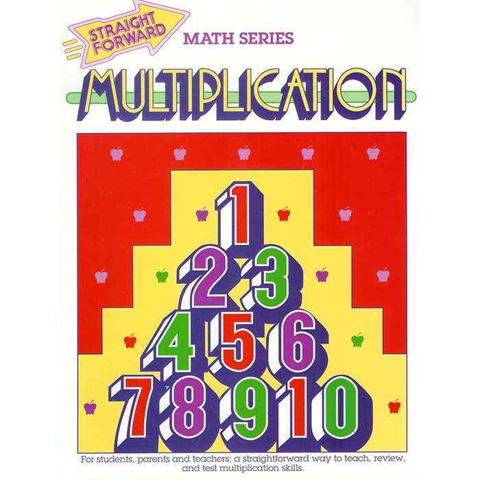 Multiplication Straight Forward Math By Garlic Press