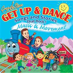 Greg And Steve Get Up And Dance Cd, GS-023CD