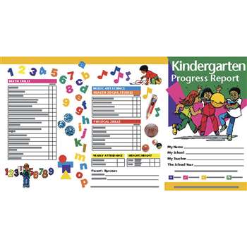 Kindergarten Progress Reports 10/Pk By Hayes School Publishing