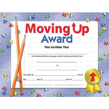 Moving Up Award By Hayes School Publishing