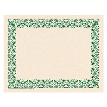 Art Deco Border Paper Green, H-VA917