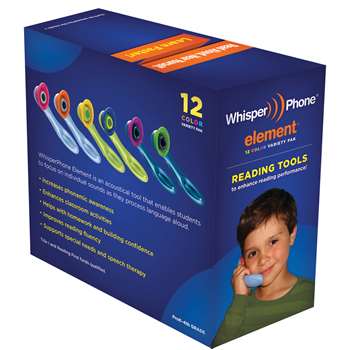 Whisperphone Varietypak Of 12 2 Ea Of 6 Colors, HB-WPEVP12