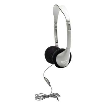 Personal Stereo Mono Headphones Foam Ear Cushions W/ Volume Contrl By Hamilton Electronics Vcom