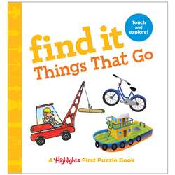 FIND IT THINGS THAT GO BOARD BOOK - HFC9781684372546