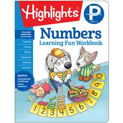 LEARNING FUN WORKBOOKS PREK NUMBRS - HFC9781684372805