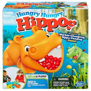 Hungry Hungry Hippos Game Elefun & Friends, HG-98936