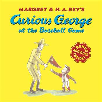 Curious George At The Baseball Game By Houghton Mifflin