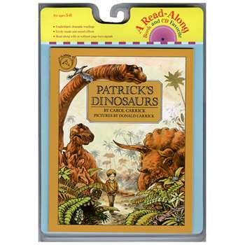 Carry Along Book & Cd Patricks Dinosaurs By Houghton Mifflin
