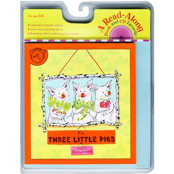 Carry Along Book & Cd Three Little Pigs By Houghton Mifflin