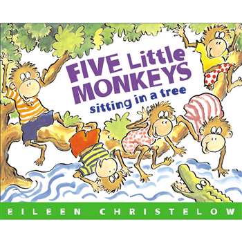 5 Little Monkeys Sitting In A Tree By Houghton Mifflin