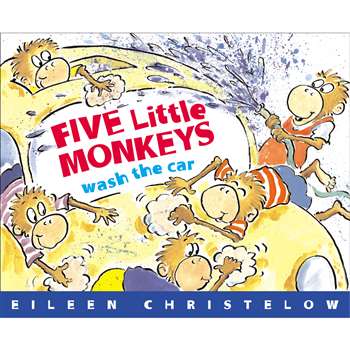 Five Little Monkeys Wash The Car By Houghton Mifflin