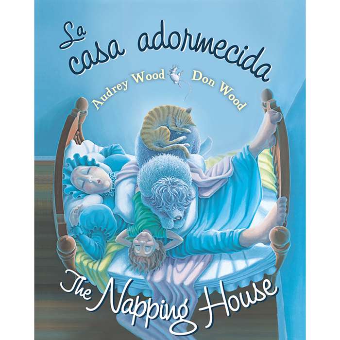 The Napping House La Casa Adormecid A Board Book By Houghton Mifflin