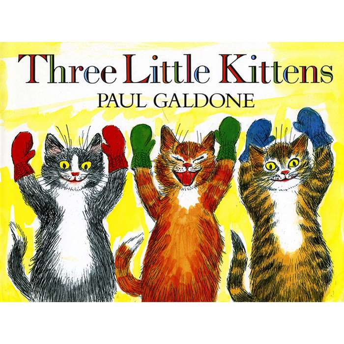 The Three Little Kittens Big Book By Houghton Mifflin