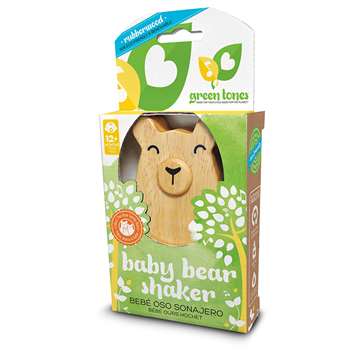 Green Tones Baby Bear Shaker, HOH3716