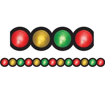 Stop Light Die Cut Classroom Border 12Pk By Hygloss Products