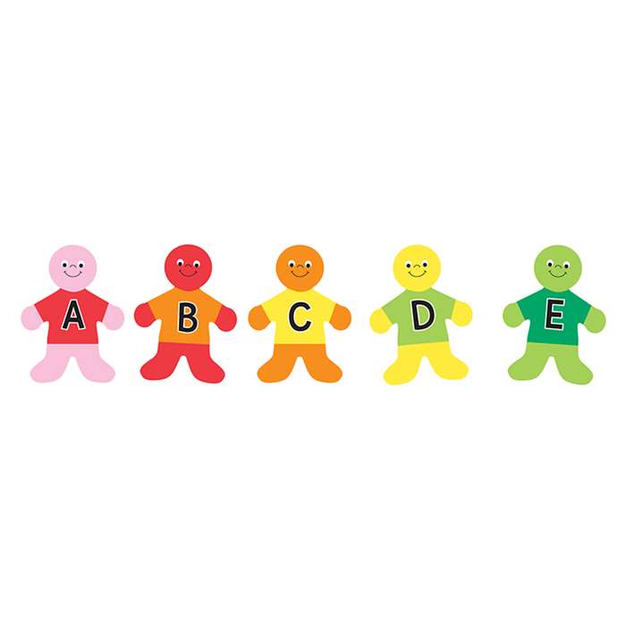 Die Cut Accents 7&quot; Alphabet Kids, HYG33709