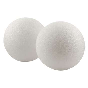 Styrofoam 6In Balls Pack Of 6 By Hygloss Products