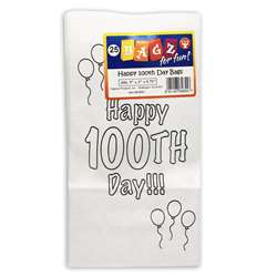 Happy 100Th Day Paper Bags, HYG64655
