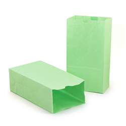 Colored Craft Bags Lime Green By Hygloss Products
