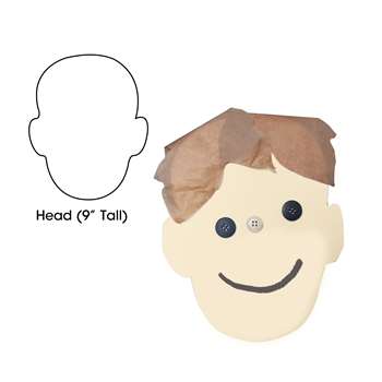 Big Cut-Outs 9 Head By Hygloss Products