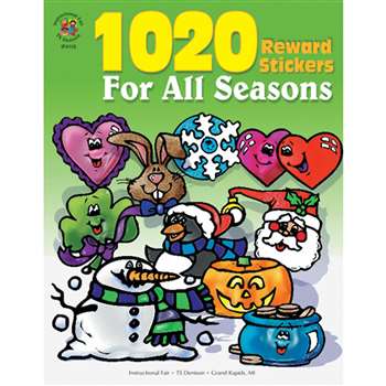 Sticker Book For All Seasons 1020Pk By Frank Schaffer Publications