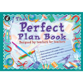 Plan Book The Perfect Gr K & Up 13 X 9 By Frank Schaffer Publications