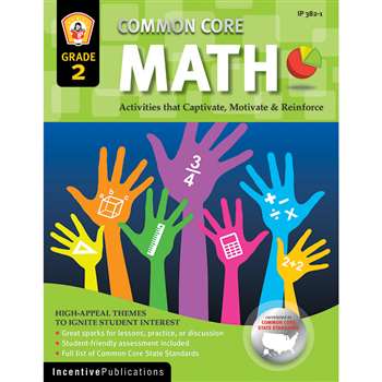 Math Gr 2 Common Core Reinforcement Activities By Incentive Publication