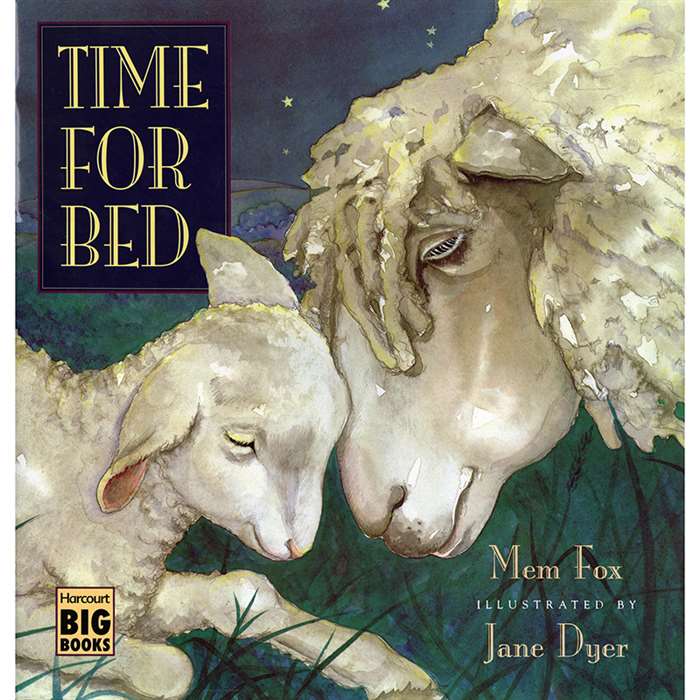 Time For Bed Big Book By Houghton Mifflin