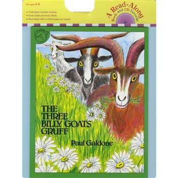 Carry Along Book & Cd The Three Billy Goats Gruff By Houghton Mifflin