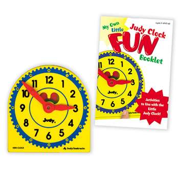 My Own Little Judy Clock W/ Book Gr K-3 Booklet By Frank Schaffer Publications