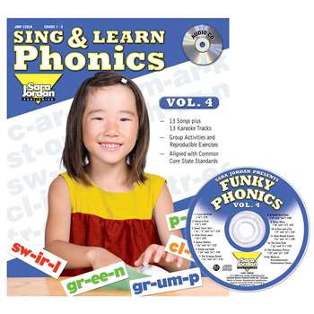 Sing & Learn Phonics Book Cd Vol 4, JMP128LK