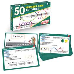 50 Number Line Activities, JRL325