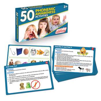 Lang Arts Activity Cards Phonemic Awareness, JRL351