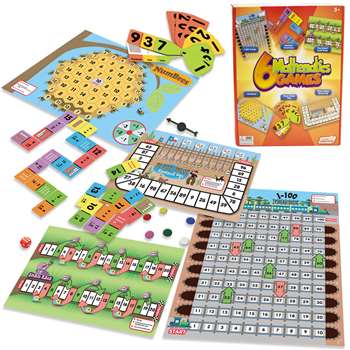 6 Mathematics Games, JRL403