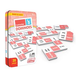 Contraction Match & Learn Dominoes, JRL664