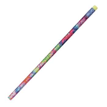 Decorated Pencils Tie Dye Glitz 1Dz Asst By Jr Moon Pencil