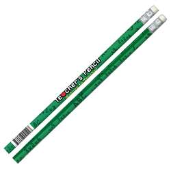 Pencils Teachers Pencil 12/Pk Green By Jr Moon Pencil
