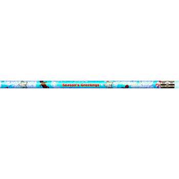 Pencils Seasons Greetings Bl 12/Pk By Jr Moon Pencil