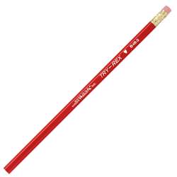 Pencils Try-Rex Regular, W/ Eraser 12/Pk By Jr Moon Pencil