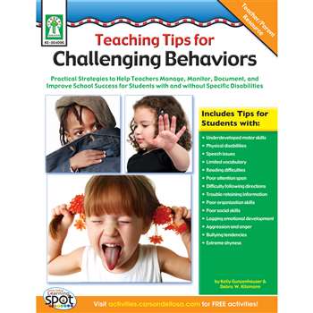 Teaching Tips For Young Kids With Challenging Behaviors By Carson Dellosa