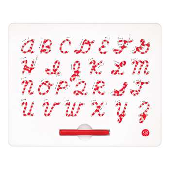 Cursive Magnatab Board Upper Case By Kid O Products