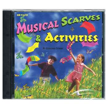 Musical Scarves & Activities Cd Ages 3-8 By Kimbo Educational